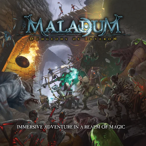 Board game, Maladum: Dungeons of Enveron