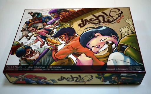Board game, Dash! A whimsical race through Singapore