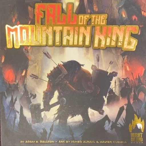 Board game, Fall of the Mountain King (Kickstarter Edition)