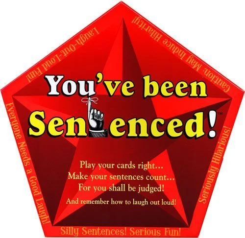 Board game, You've Been Sentenced!
