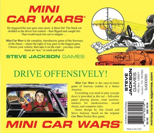 Board game, Mini Car Wars