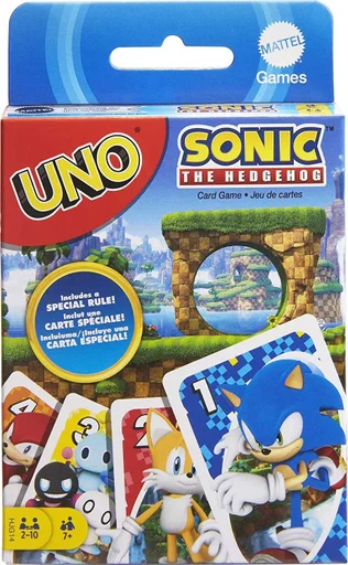 Board game, UNO: Sonic The Hedgehog