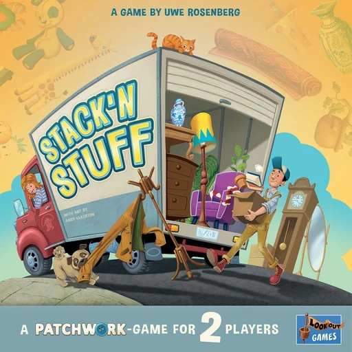 Board game, Stack'n Stuff: A Patchwork Game