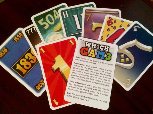 Board game, WH1CH GAM3