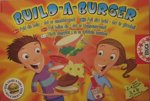 Board game, Build-A-Burger