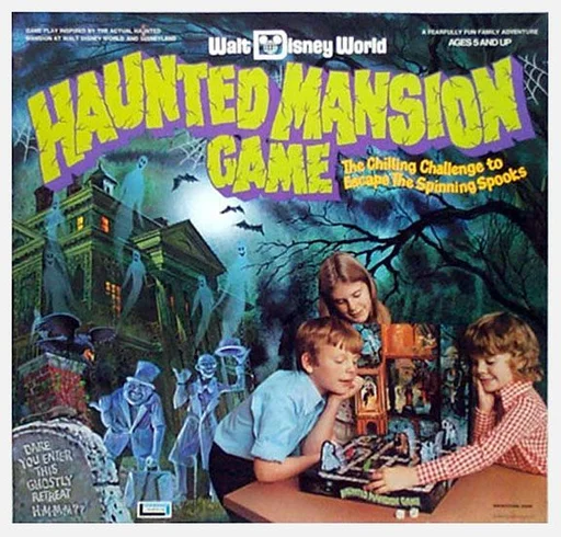 Board game, Haunted Mansion Game