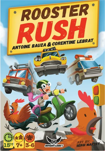 Board game, Rooster Rush