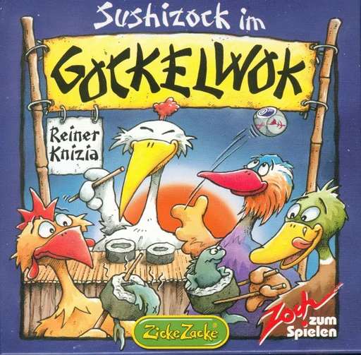 Board game, Sushizock im Gockelwok