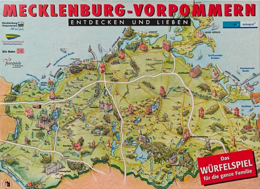 Board game, Mecklenburg-Vorpommern: Entdecken und Lieben