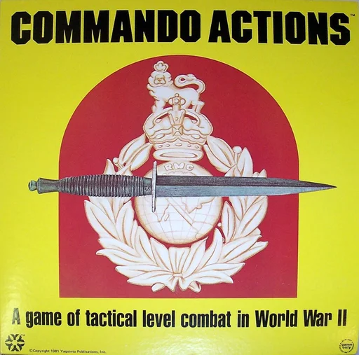 Board game, Commando Actions: A Game of Tactical Level Combat in World War II