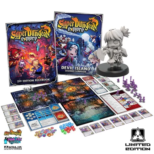 Board game, Super Dungeon Explore: Devil Island