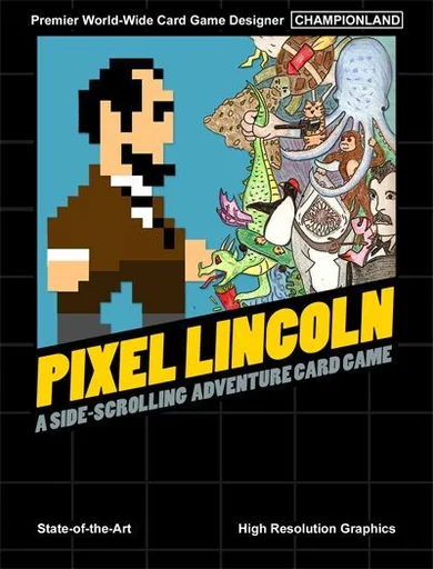 Board game, Pixel Lincoln