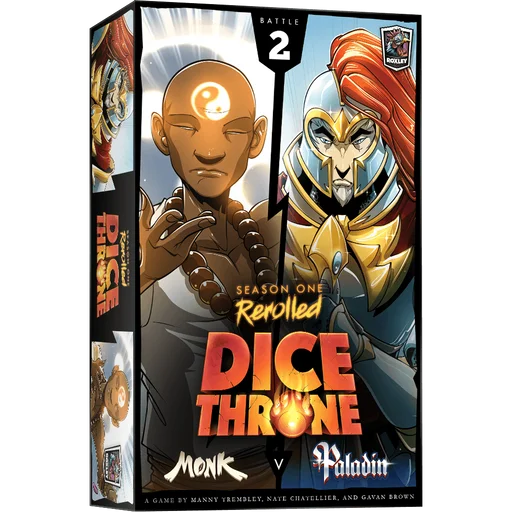 Dice Throne: Season One ReRolled – Monk v. Paladin
