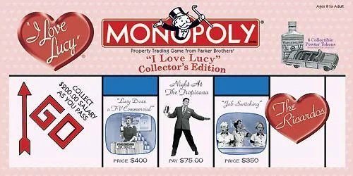 Board game, Monopoly: I Love Lucy