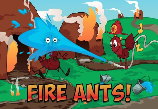 Board game, Fire Ants!
