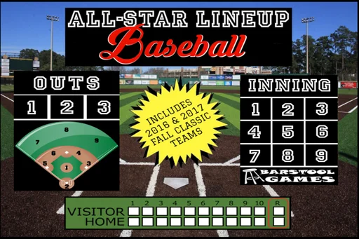 Board game, All-Star Lineup Baseball