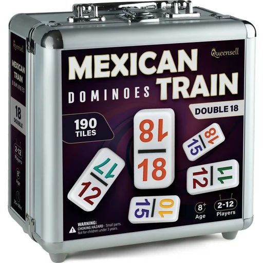 Board game, Mexican Train Dominoes: Double 18