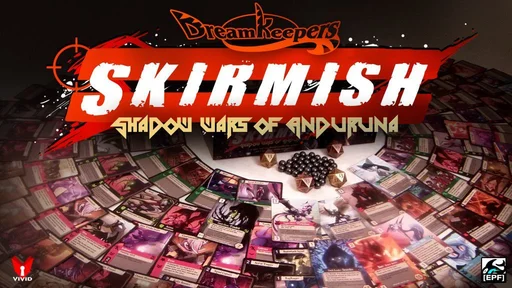 Board game, Dreamkeepers SKIRMISH: Shadow Wars of Anduruna