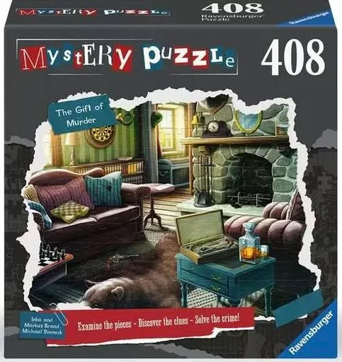 Board game, Puzzle X Crime: The Gift of Murder