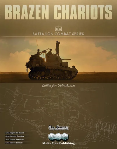Board game, Brazen Chariots: Battles for Tobruk, 1941