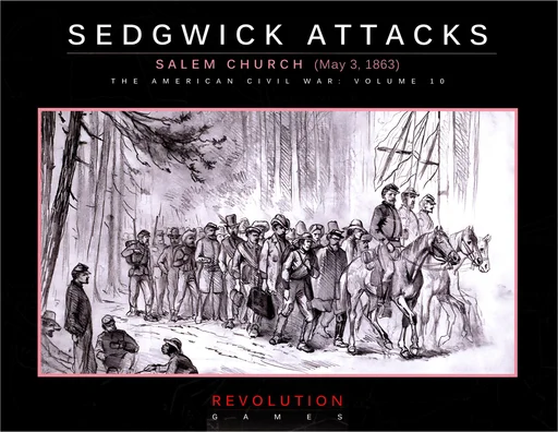 Board game, Sedgwick Attacks: Salem Church (May 3, 1863)