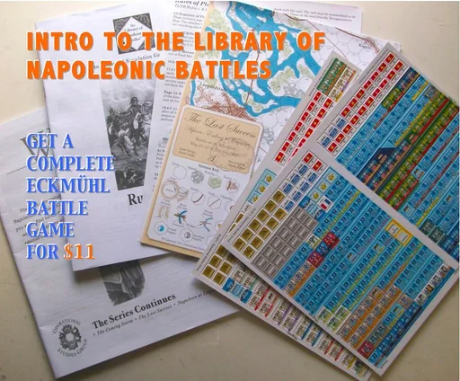 Board game, Intro Game: Battle of Eckmühl