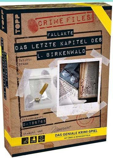 Board game, Crime Files: Das letzte Kapitel des L. Birkenwald
