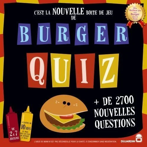Board game, Burger Quiz