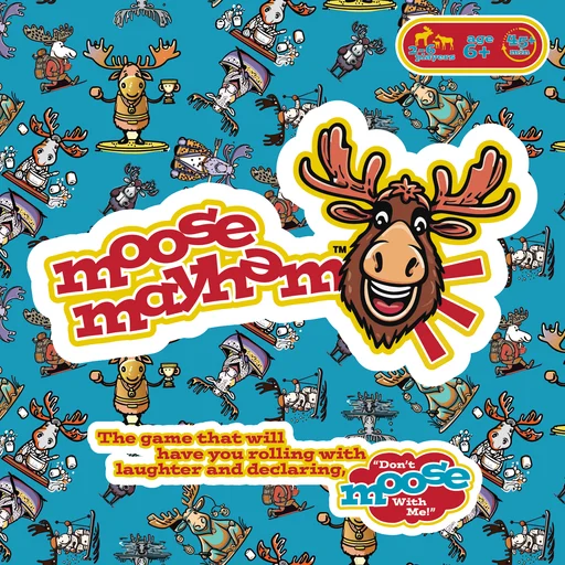 Board game, Moose Mayhem