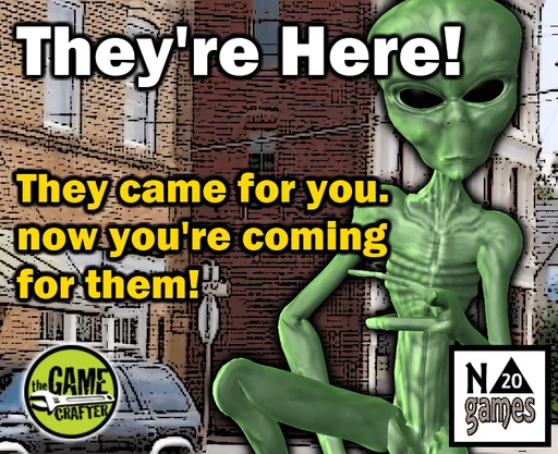 Board game, They're Here!