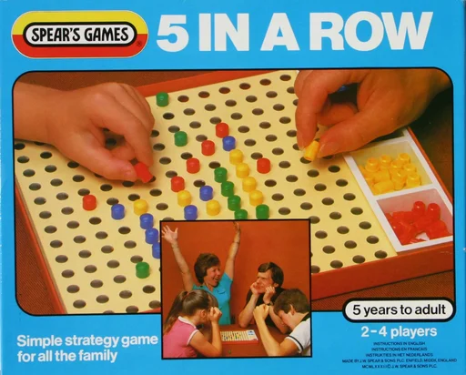 Board game, 5 in a Row