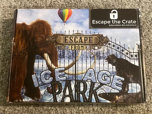 Board game, Escape from Ice Age Park