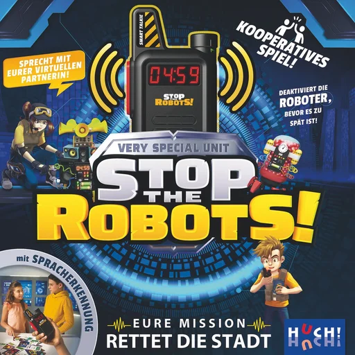 Board game, Stop the Robots
