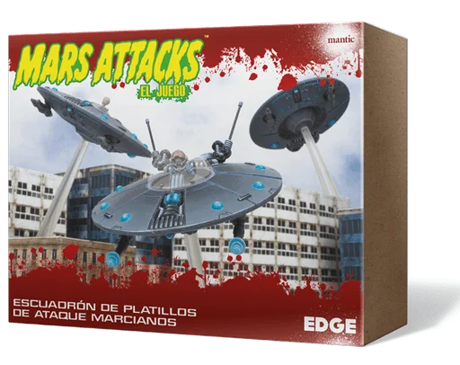 Mars Attacks: The Miniatures Game – Martian Saucer Squadron