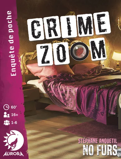 Board game, Crime Zoom: No Furs