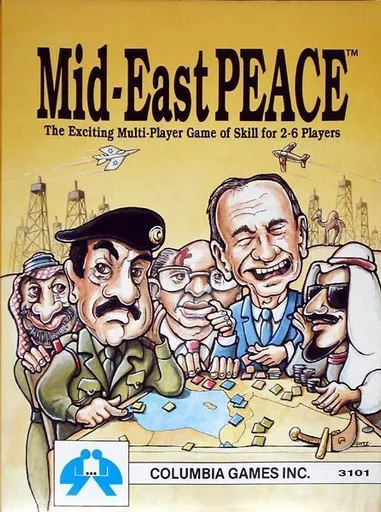 Board game, Mid-East Peace