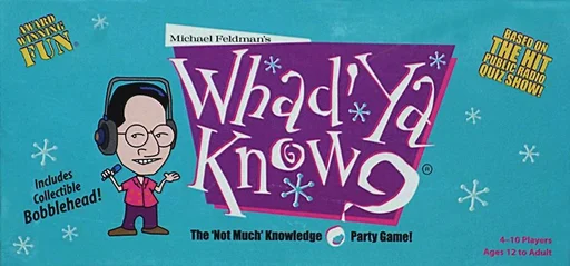 Board game, Whad'Ya Know?