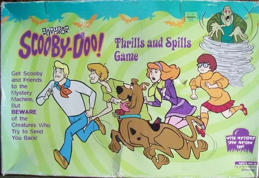 Board game, Scooby-Doo! Thrills and Spills