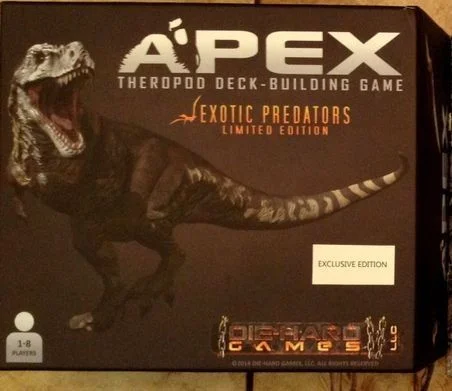 Board game, Apex Theropod Deck-Building Game: Exotic Predators Limited Edition