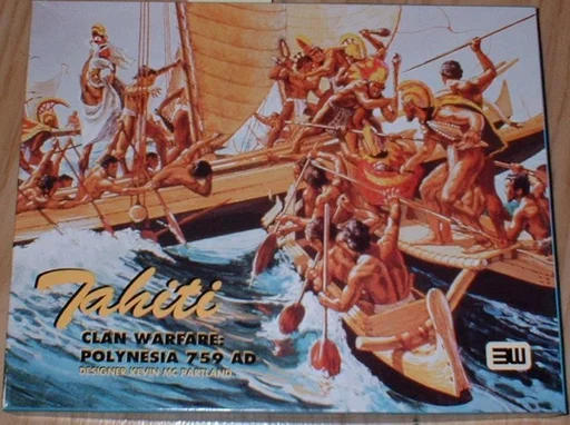 Board game, Tahiti:  Clan Warfare, Polynesia 750 AD