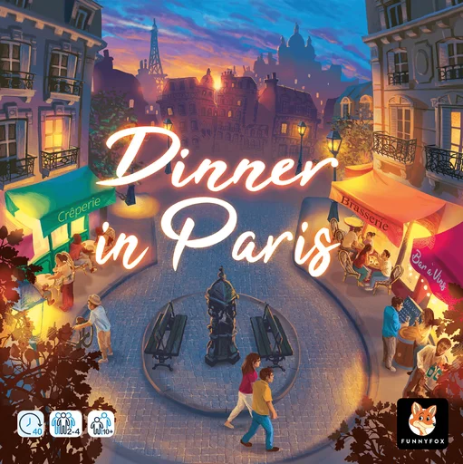 Board game, Dinner in Paris