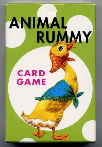 Board game, Animal Rummy