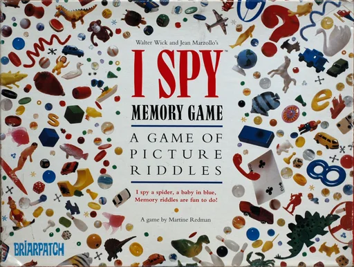 Board game, I Spy Memory Game