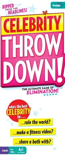 Board game, Celebrity Throw Down!