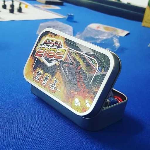 Board game, Escape Deathrace 2182 Micro