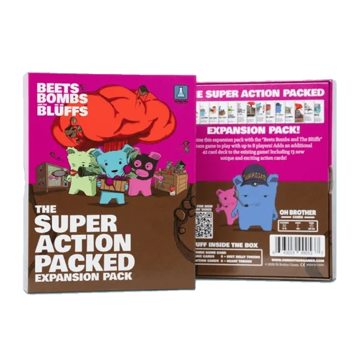 Beets Bombs and the Blüffs: The Super Action Packed Expansion Pack