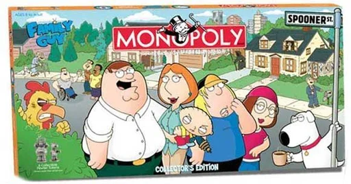 Board game, Monopoly: Family Guy