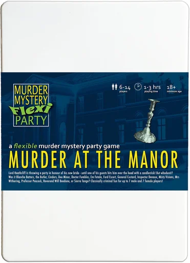 Board game, Murder Mystery Flexi Party: Murder at the Manor