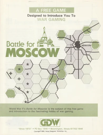 Board game, Battle for Moscow