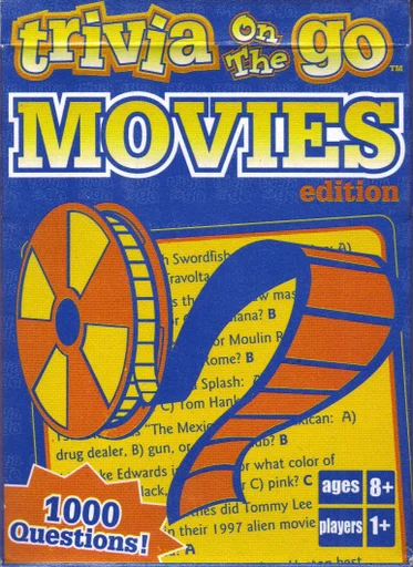 Board game, Trivia on the Go: Movies